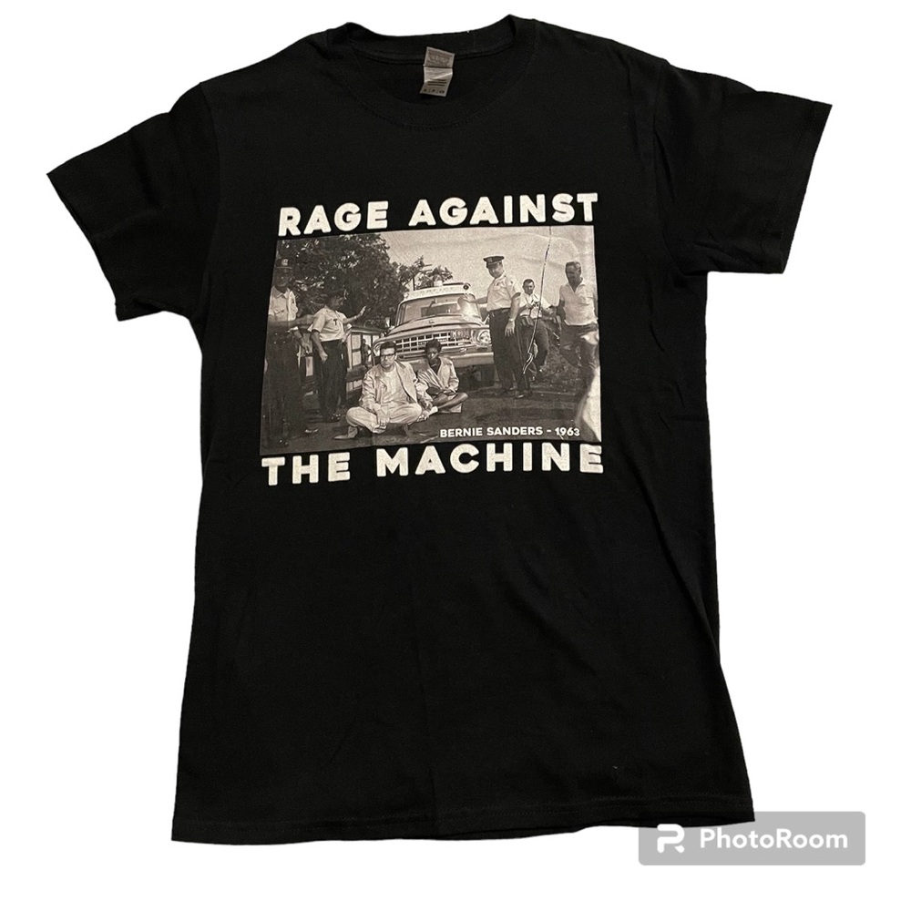 Gildan Custom Bernie Sanders “Rage Against the Machine” T-shirt